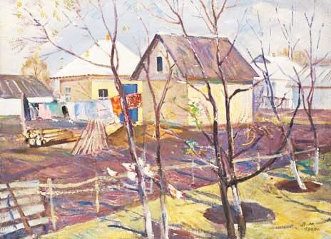 «Рання весна». 1960. Полотно, олія